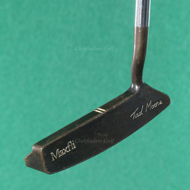 Maxfli Tad Moore TM-3 Carbon Steel Flow-Neck 35" Putter Golf Club