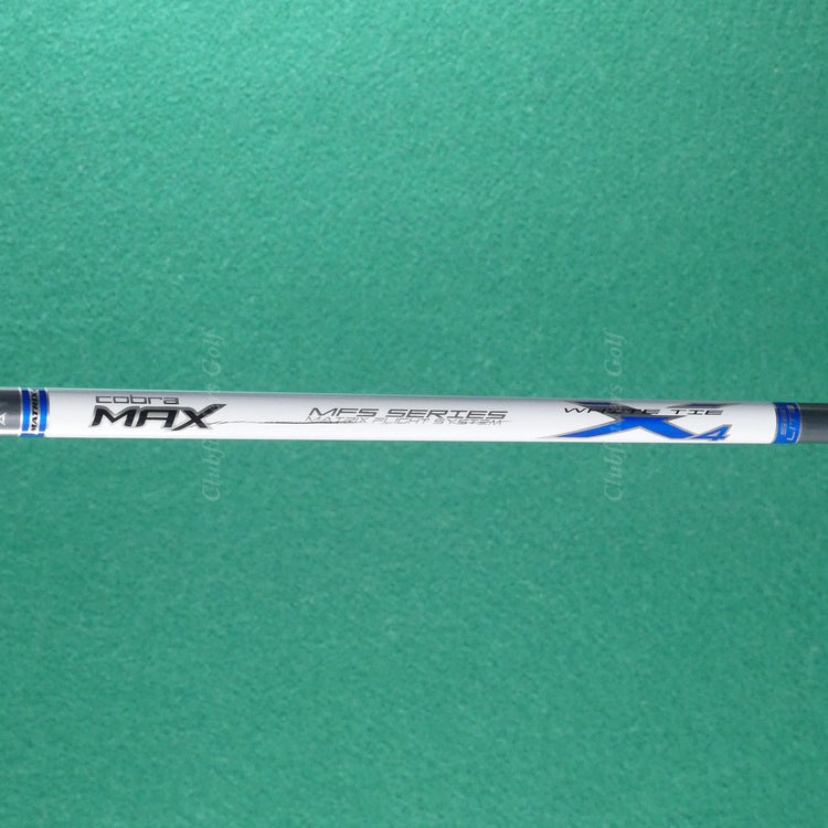 Cobra MAX Single 9 Iron Factory Matrix White Tie X4 56 Graphite Lite