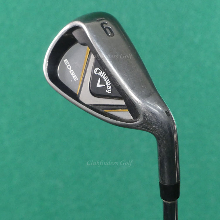 Callaway Edge 2021 Single 9 Iron Factory Steel Stiff *READ*