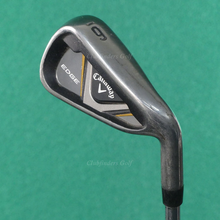 Callaway Edge 2021 Single 6 Iron Factory Steel Stiff *READ*