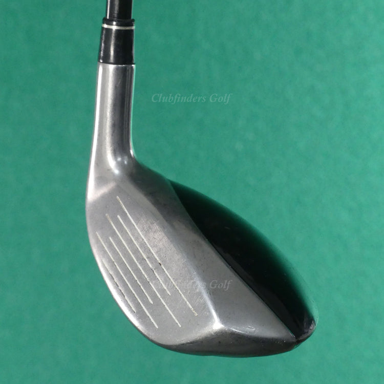LH TaylorMade r7 Draw Rescue 22° Hybrid 4 Iron Factory REAX 55 Graphite Seniors