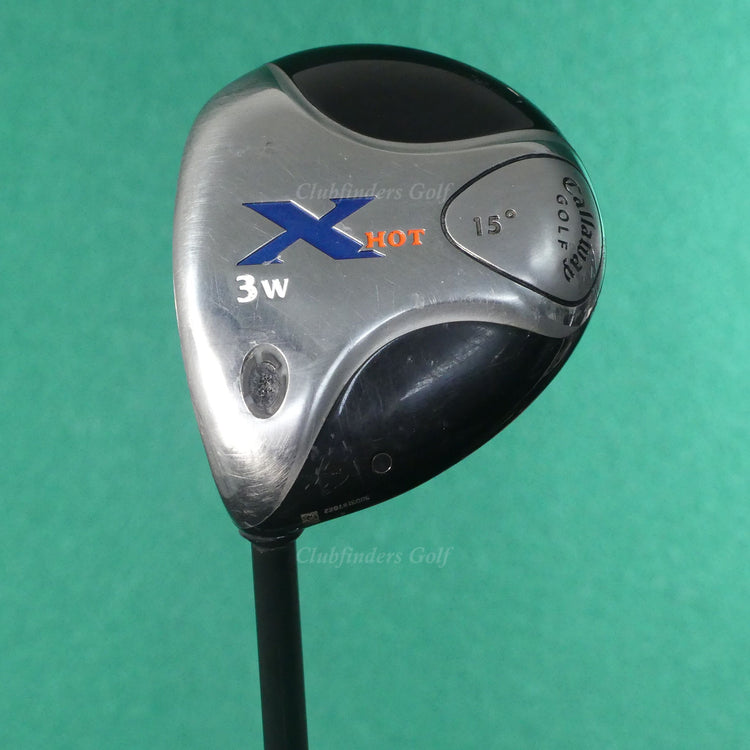 LH Callaway X Hot Fairway 15° 3 Wood Callaway W-60G Graphite Stiff
