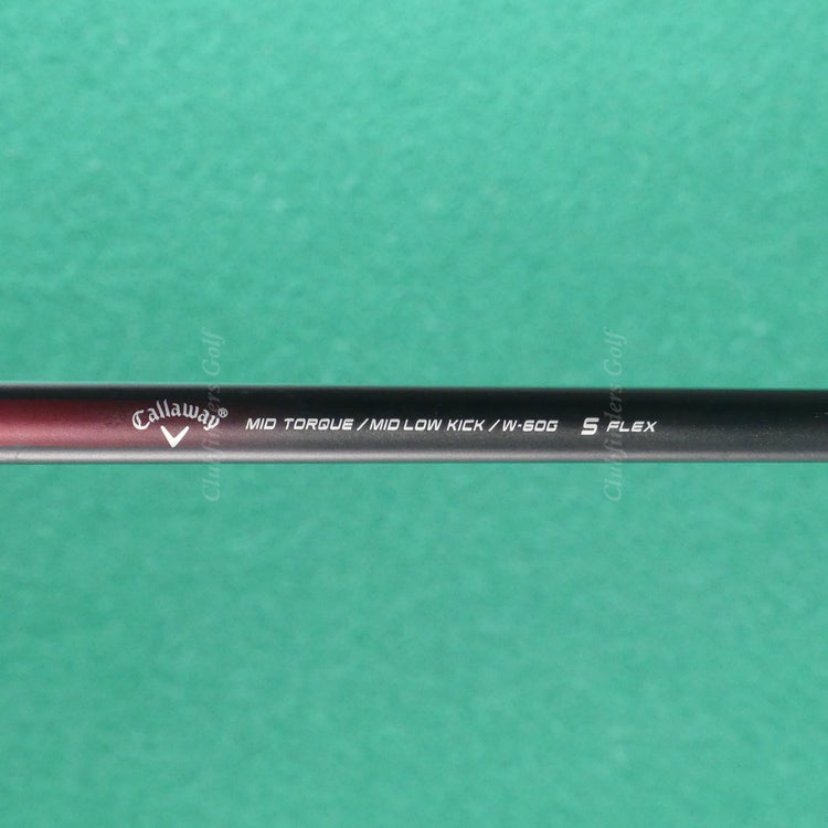 LH Callaway X Hot Fairway 15° 3 Wood Callaway W-60G Graphite Stiff