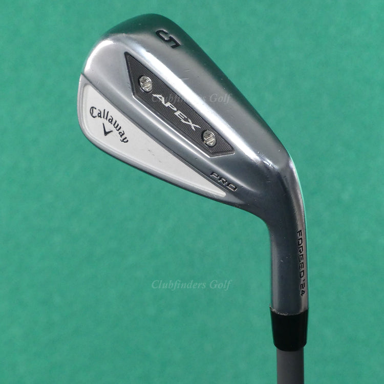 Callaway Apex Pro Forged '24 Single 5 Iron Fujikura Pro 95i Graphite Regular