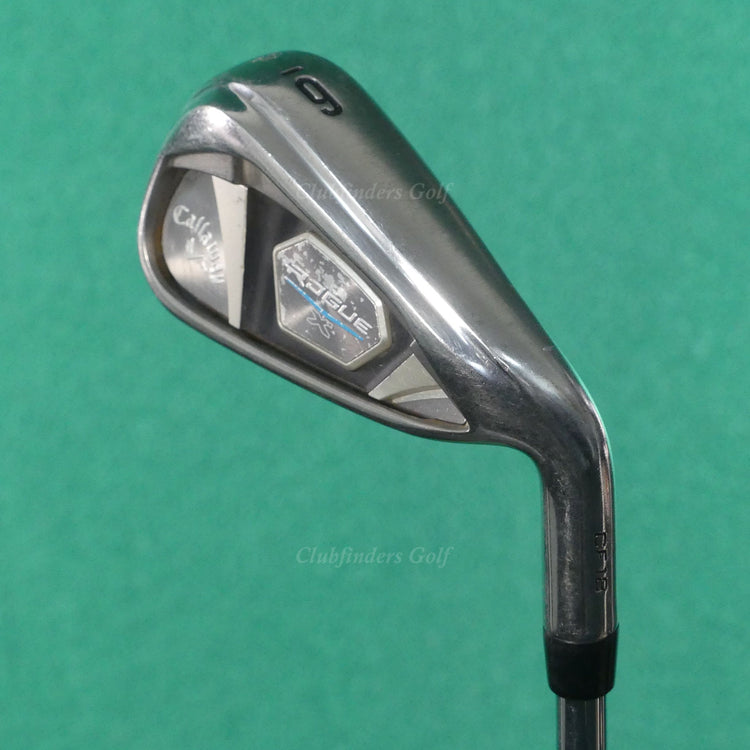 Callaway Rogue X CF18 Single 6 Iron True Temper XP 95 R300 Steel Regular