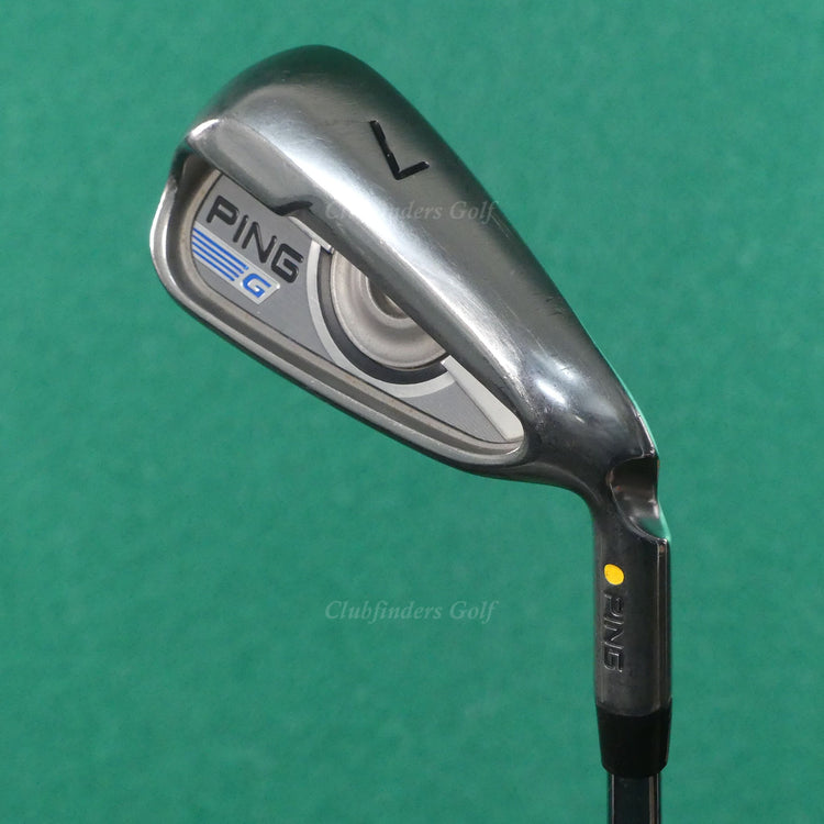 Ping G Series Yellow Dot Single 7 Iron Factory AWT 2.0 Steel Stiff