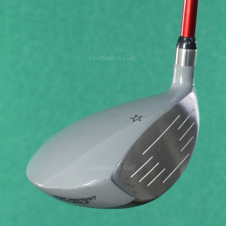 Patriot Golf F35 10.5° Driver, 3, 5 & 7 Woods AccuFlex Graphite Regular SET OF 4