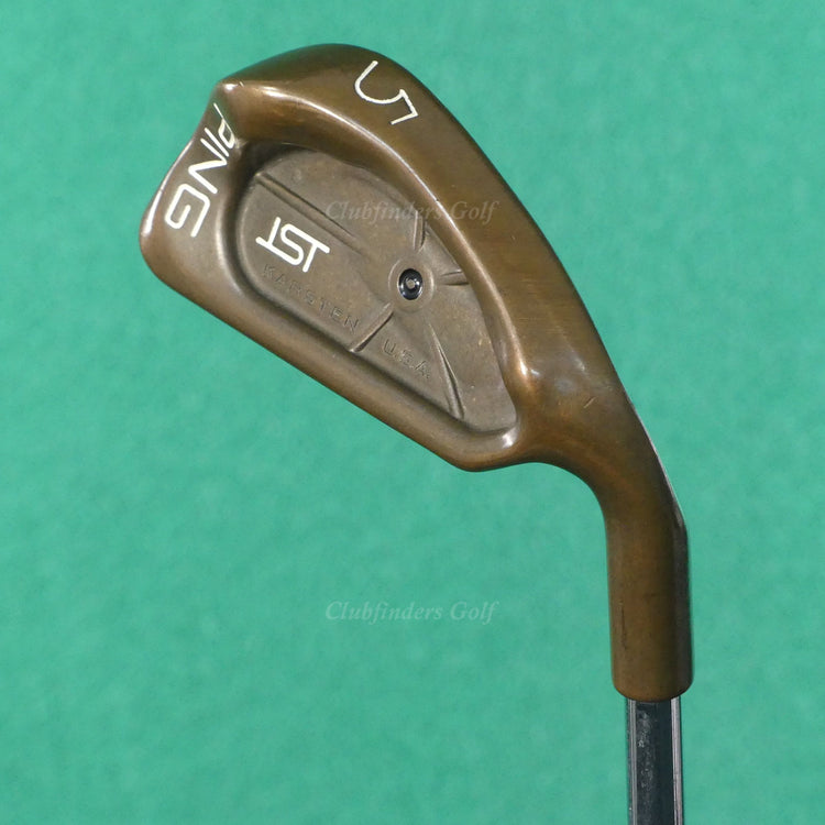 Ping ISI BeCu Copper Black Dot Single 5 Iron Karsten Z-Z65 Steel Stiff