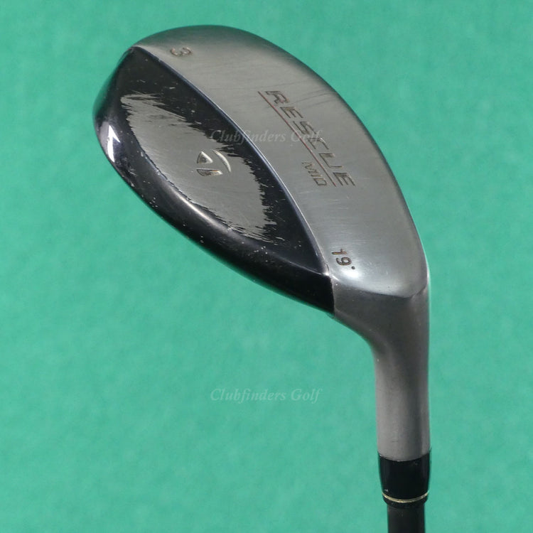 TaylorMade Rescue Mid 19° Hybrid 3 Iron Factory Ultralite Graphite Stiff