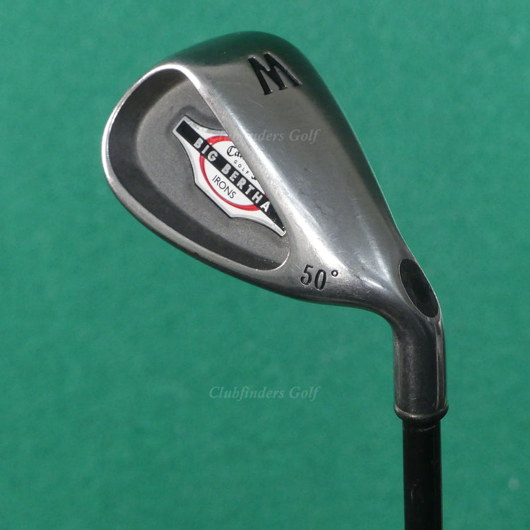 Callaway Big Bertha 2002 50° AW Approach Wedge Factory RCH 75i Graphite Regular