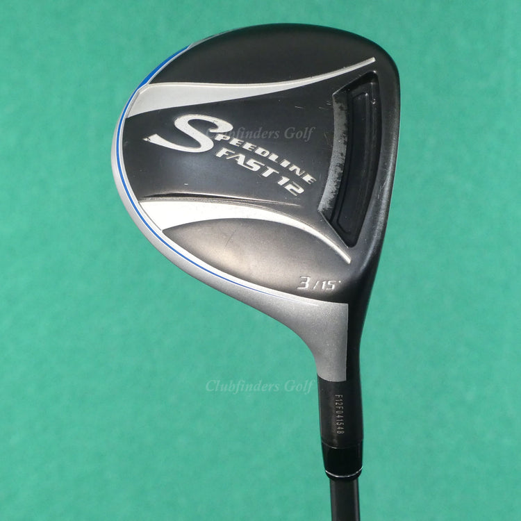 Adams Speedline Fast 12 Fairway 15° 3 Wood Aldila Rogue MAX 75-S Graphite Stiff