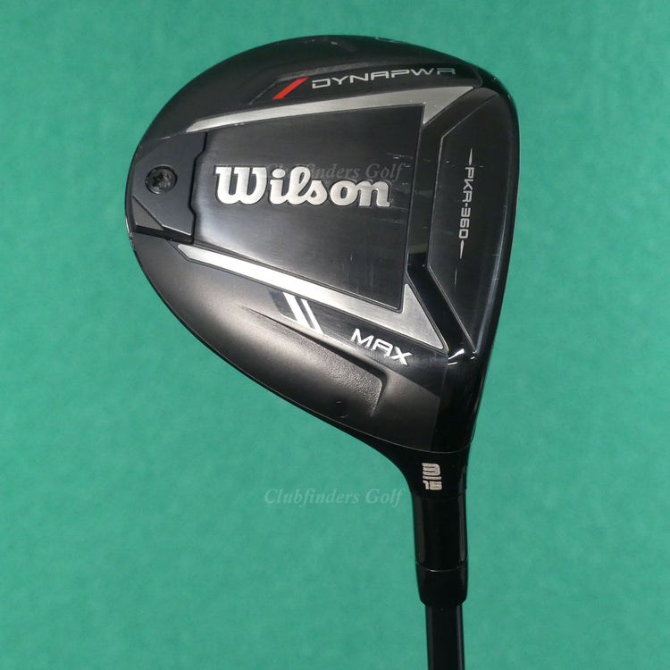 Wilson DYNAPWR Max Fairway 15° 3 Wood UST Mamiya LIN-Q 6F3 Graphite Regular & HC