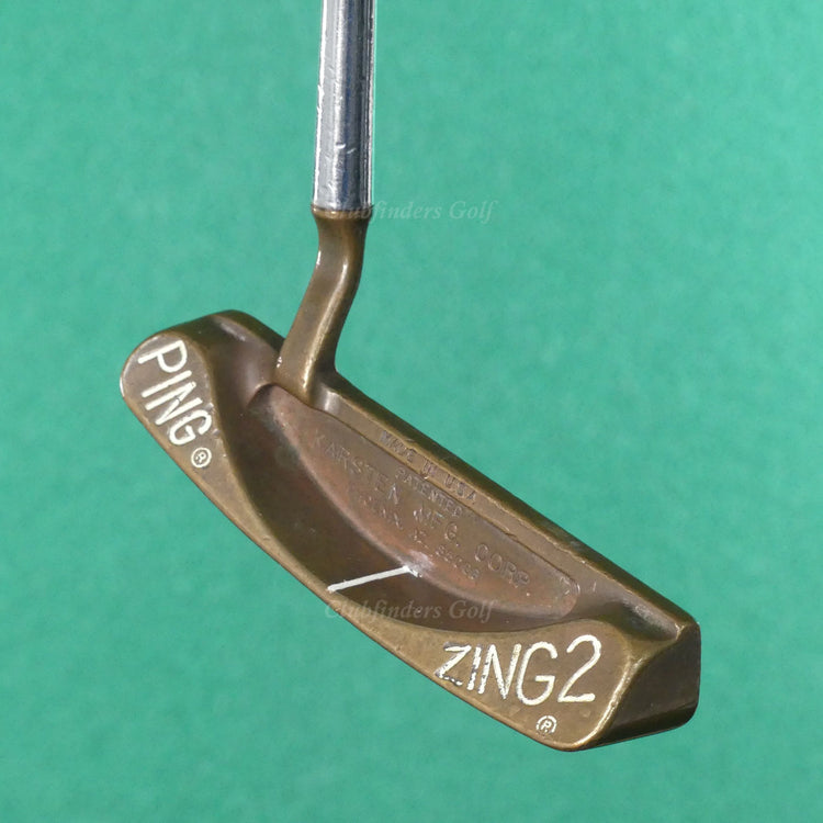 Ping Zing 2 BeCu Beryllium Copper Flow-Neck 35" Putter Golf Club Karsten w/ HC