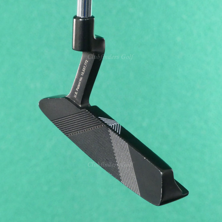 LH Pyramid Putters Aztec Series AZ-1 Plumbers-Neck 35" Putter Golf Club w/ HC