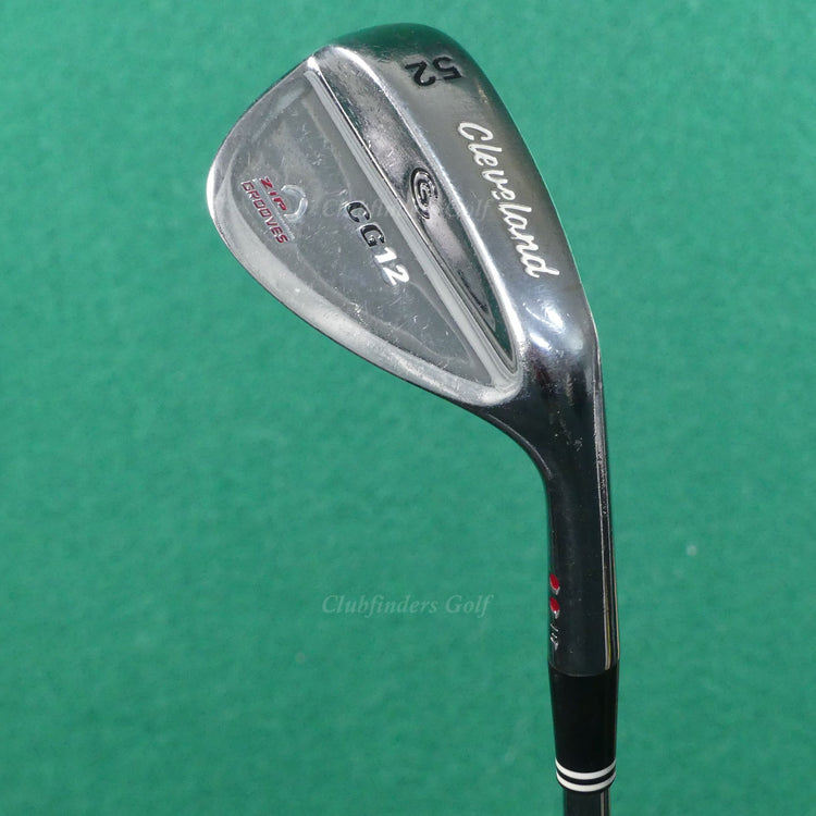 Cleveland CG12 Chrome 52-10 52° GW Gap Wedge Factory Dynamic Gold Steel Wedge