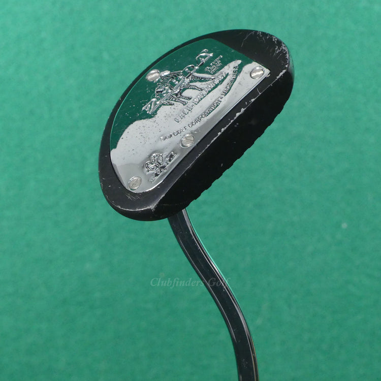 Ram Zebra Black Face Balanced Mallet Double-Bend 35.5" Putter Golf Club