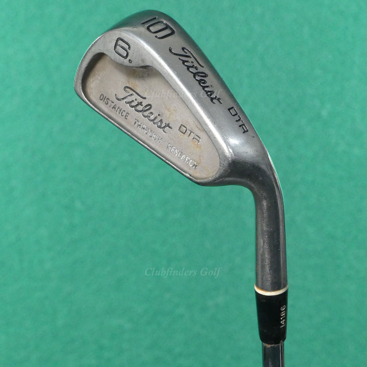 Titleist DTR Single 6 Iron Factory True Temper Steel Regular