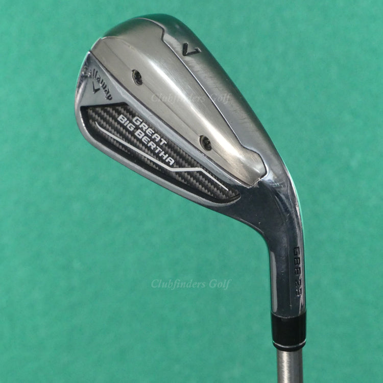 Callaway Great Big Bertha GBB 23 Single 7 Iron SteelFiber i80cw Graphite Regular