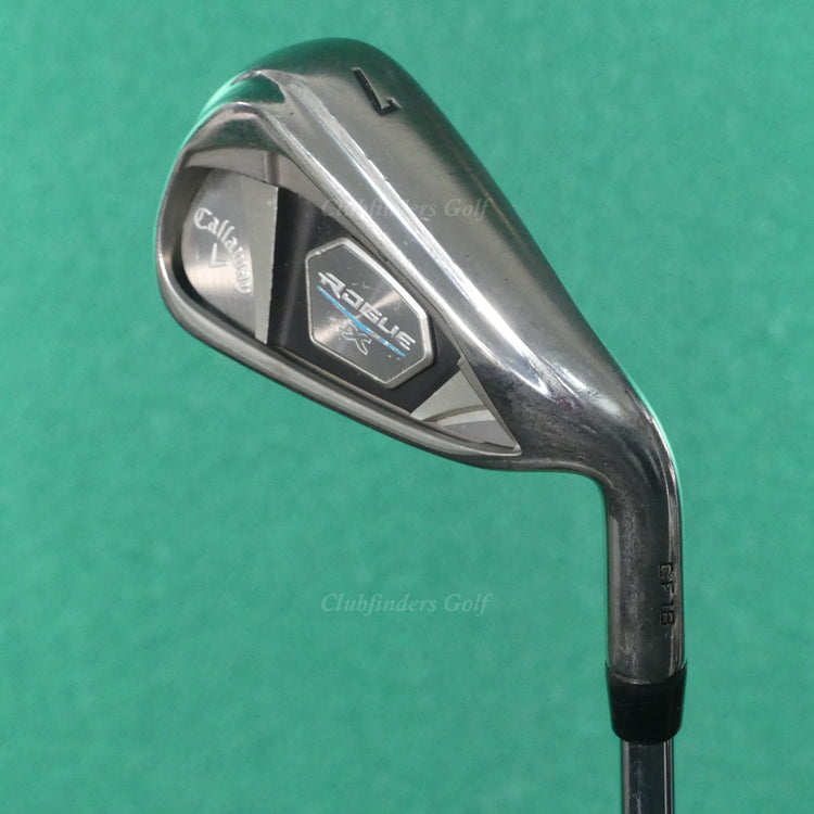 Callaway Rogue X CF18 Single 7 Iron True Temper XP 95 R300 Steel Regular