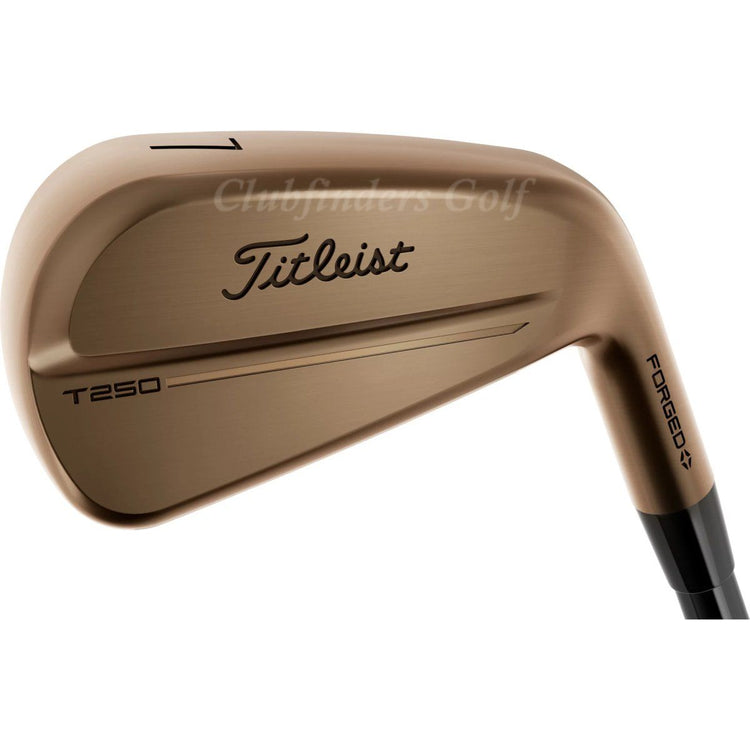 Titleist T250 Oil Can Single 8 Iron True Temper AMT Black Onyx Steel Regular