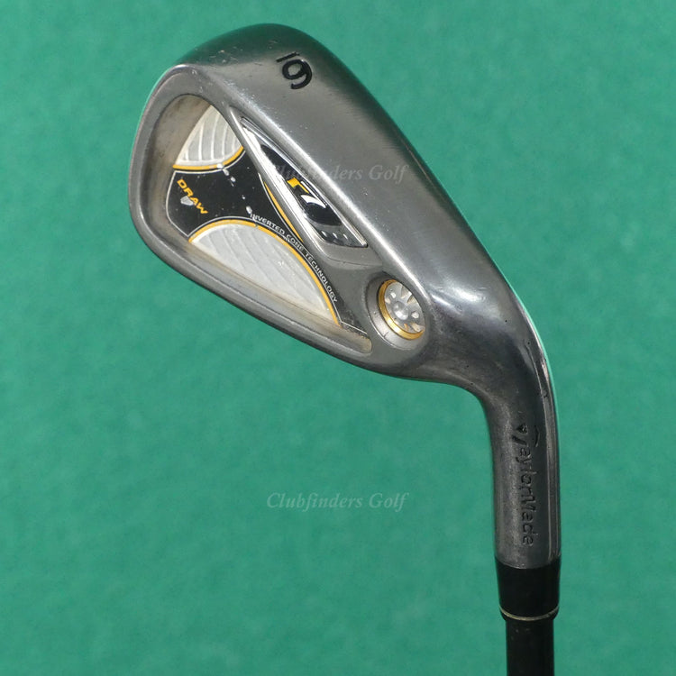 TaylorMade r7 Draw Single 6 Iron Factory REAX 55 Graphite Regular