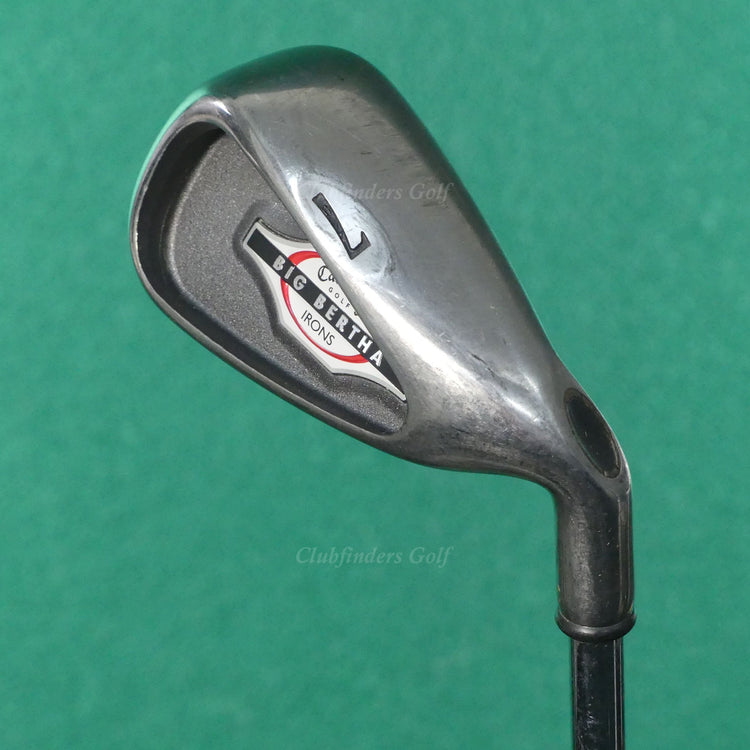 Callaway Big Bertha 2002 Single 7 Iron TT DG Lite Sensicore R300 Steel Regular