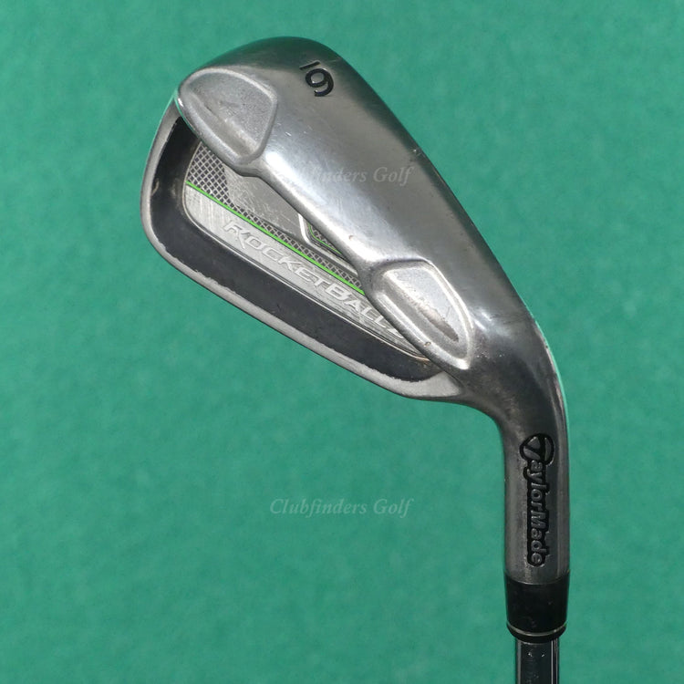 TaylorMade RocketBallz High Launch Single 6 Iron Factory Lightweight Steel Stiff