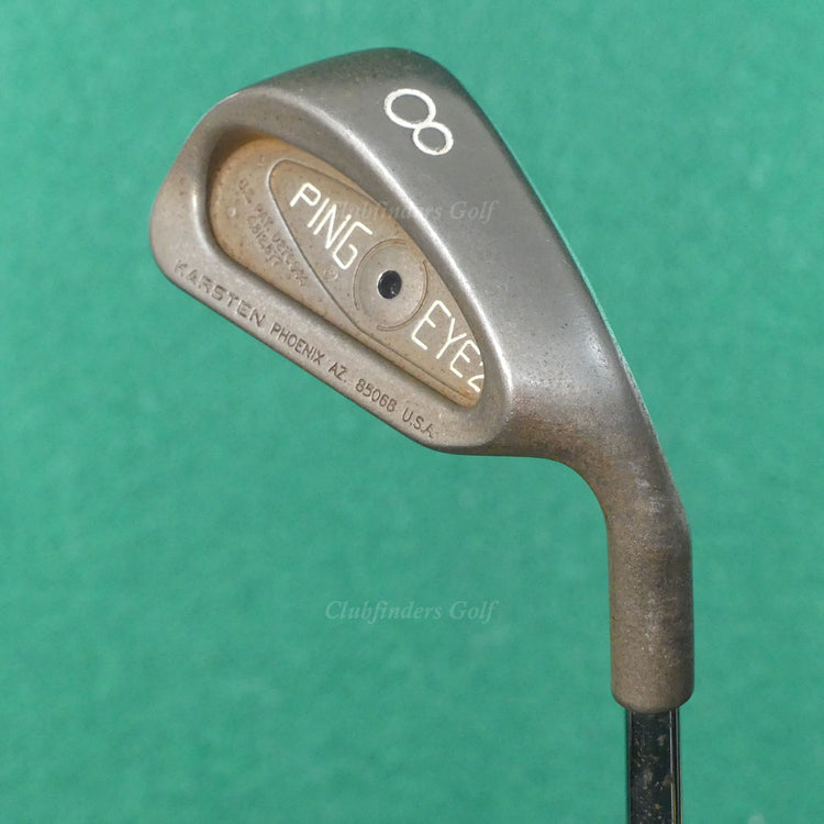Ping Eye 2 Black Dot Single 8 Iron Karsten Z-Z65 Steel Stiff *READ*