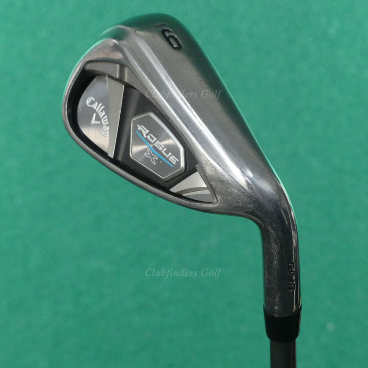 Callaway Rogue X CF18 Single 9 Iron Aldila Synergy 50IR-A Graphite Seniors