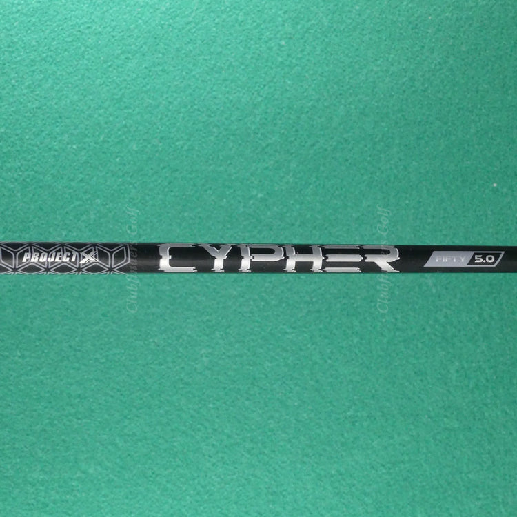 Callaway Rogue ST MAX Single 7 Iron Project X Cypher Fifty 5.0 Graphite Seniors
