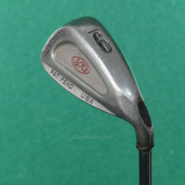 Callaway S2H2 Patent Pending Single 9 Iron True Temper Dynamic Gold Steel Stiff