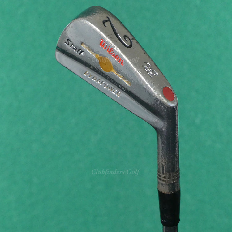 VINTAGE Wilson 1971 Staff Dynapower Button Back Single 2 Iron Steel Stiff *READ*