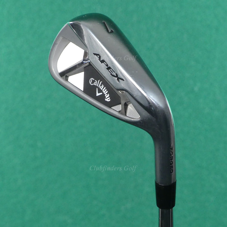 Callaway Apex 2021 Forged Single 7 Iron TT Dynamic Gold 105 S300 Steel Stiff