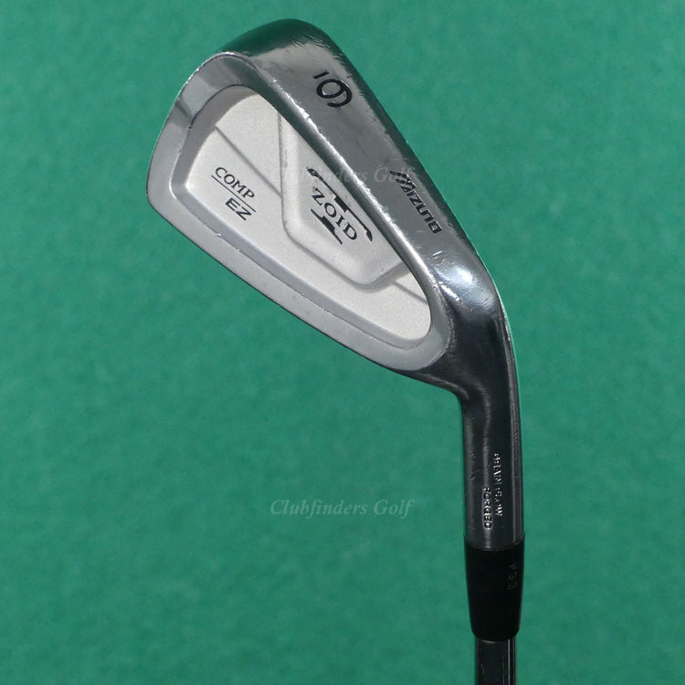 Mizuno T-Zoid Comp EZ Forged Single 6 Iron Gold Plus Sensicore S300 Steel Stiff