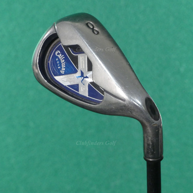 Callaway X-18 Single 8 Iron Factory System CW85 Graphite Stiff *READ*