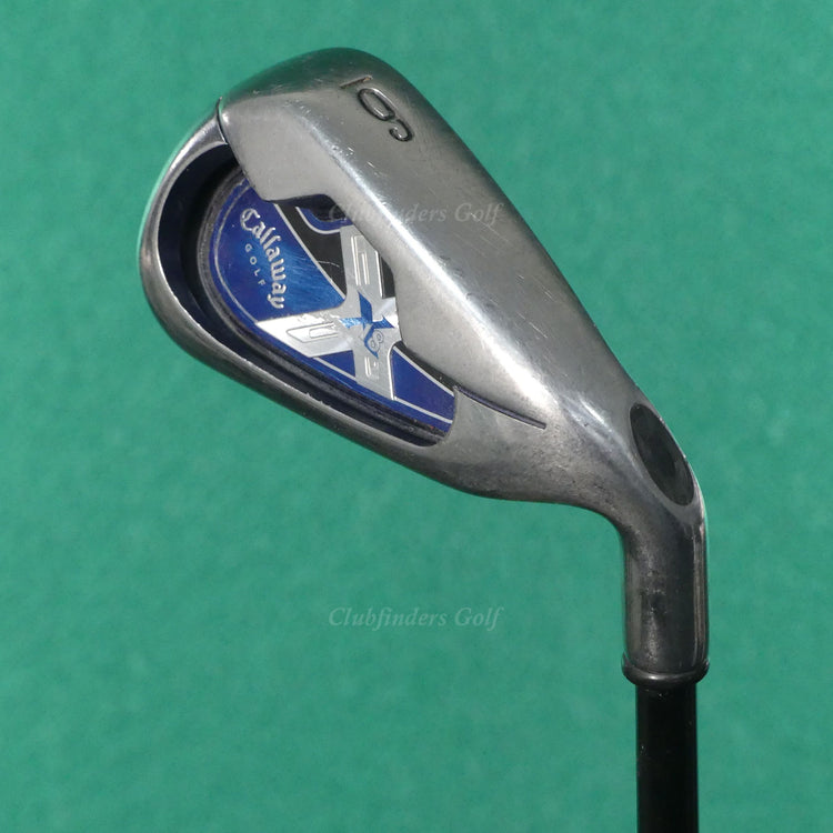 Callaway X-18 Single 6 Iron Factory System CW85 Graphite Stiff *READ*