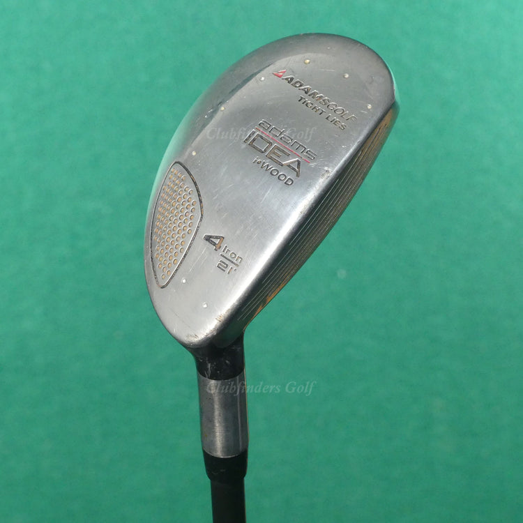 Adams Tight Lies Idea i-Wood 21° Hybrid 4 Iron Factory Graphite Stiff *READ*