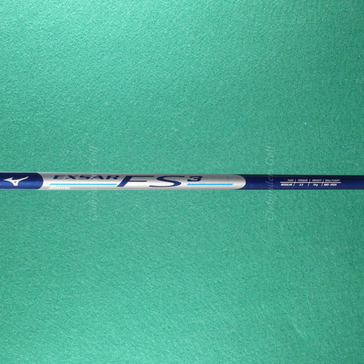 Mizuno F-60 Fairway 15° 3 Wood Factory Exsar FS3 70g Graphite Regular