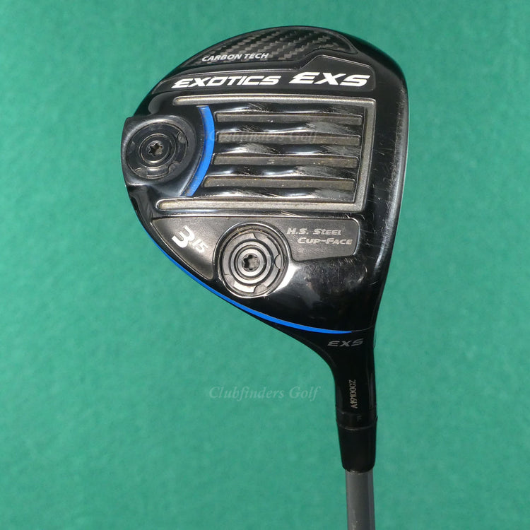 Tour Edge Exotics EXS Fairway 15° 3 Wood Mitsubishi Tensei CK 60 Graphite Stiff