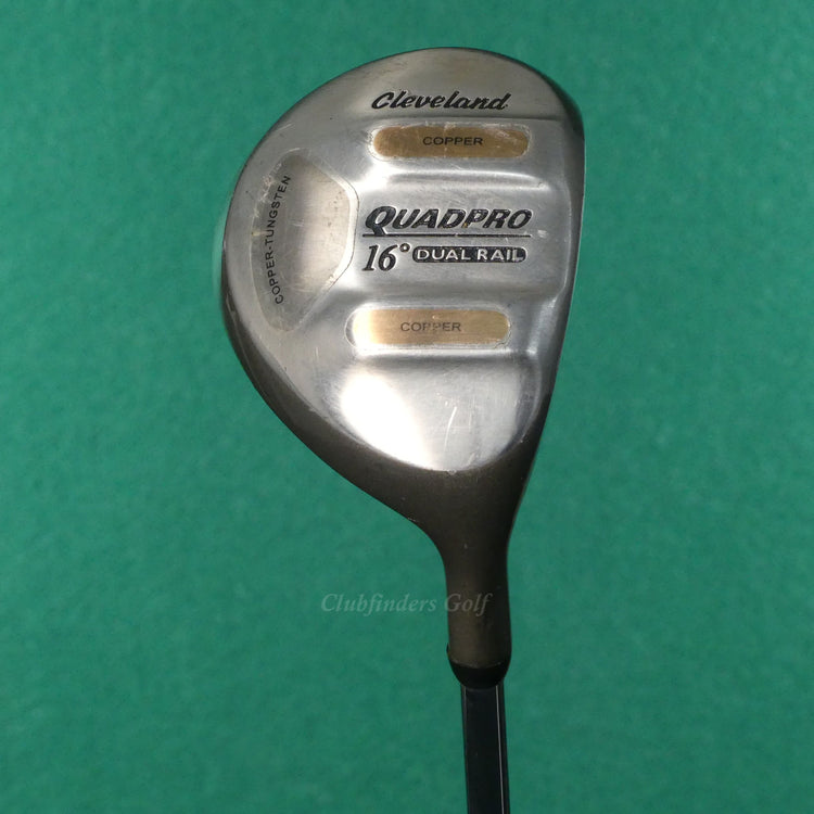 Cleveland QuadPro Dual Rail Fairway 16° 4 Wood Precision Rifle 6.5 Steel Stiff