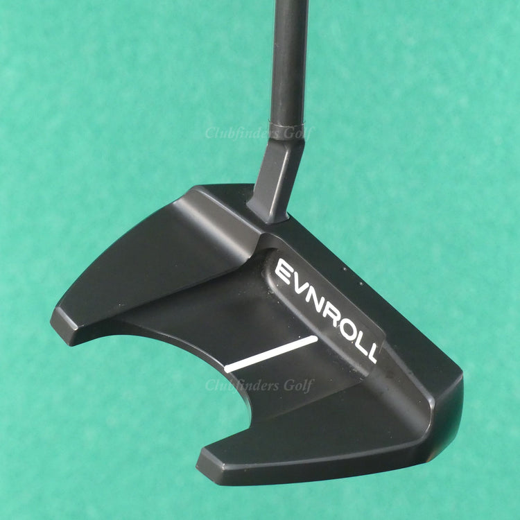 Guerin Rife EVNROLL Model ER5v Black Hatchback 33" Putter Golf Club w/ HC