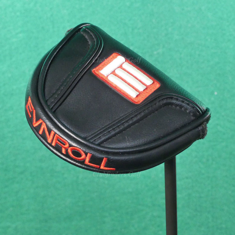 Guerin Rife EVNROLL Model ER5v Black Hatchback 33" Putter Golf Club w/ HC