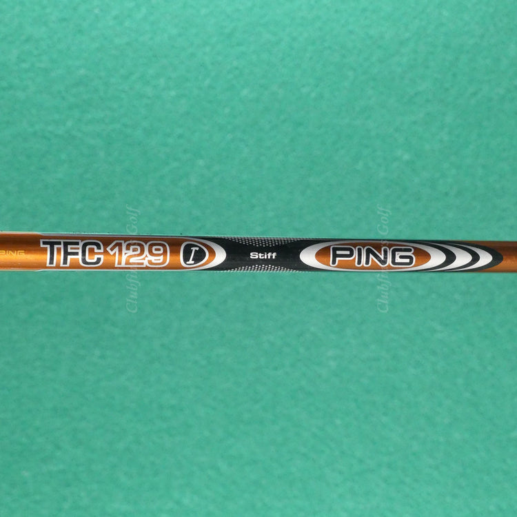 Ping G10 Orange Dot Single 9 Iron Factory TFC 129I Graphite Stiff *READ*