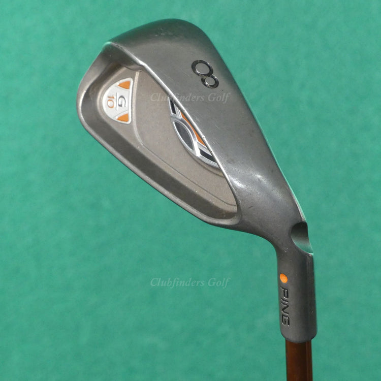 Ping G10 Orange Dot Single 8 Iron Factory TFC 129I Graphite Stiff