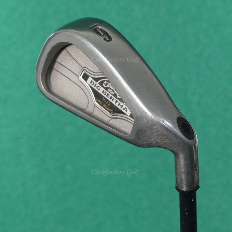 Callaway Big Bertha X-12 Pro Series Single 6 Iron Factory RCH 99 Graphite Firm