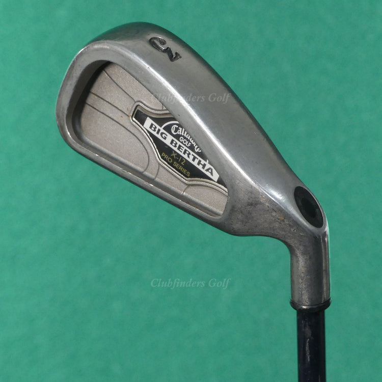 Callaway Big Bertha X-12 Pro Series Single 3 Iron Factory RCH 99 Graphite Firm