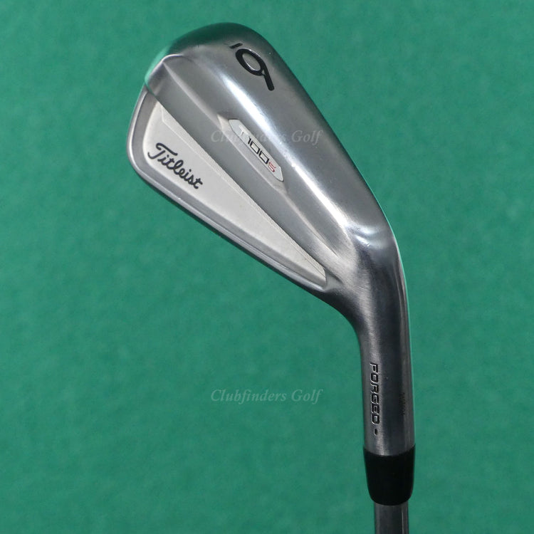 Titleist 2021 T100s Forged Single 6 Iron Project X IO 6.0 110g Steel Stiff