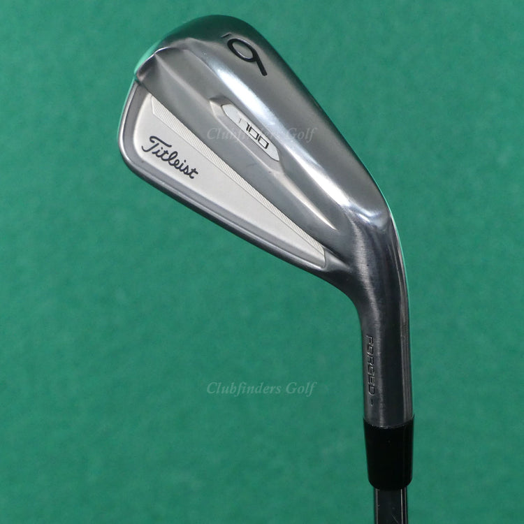 Titleist 2021 T100 Forged Single 6 Iron AMT Tour White Steel Extra Stiff *READ*
