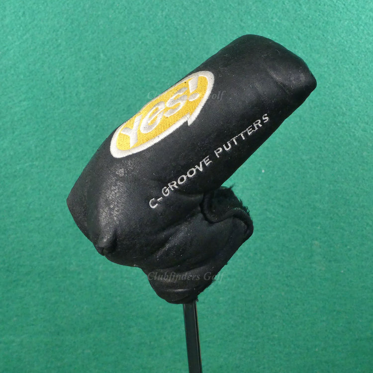 RARE Yes! Golf TOUR ONLY C-Groove Olivia-MB Flange 34" Putter Golf w/ HC *READ*