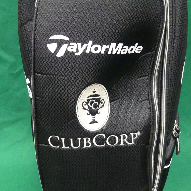 TaylorMade Monaco 3.0 Black/White 6-Way Golf Cart Bag (No Raincover) *READ*
